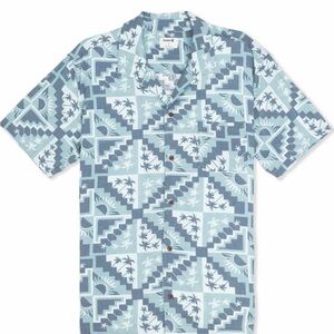 Hurley Laguna Camp Short Sleeved button down Shirt
